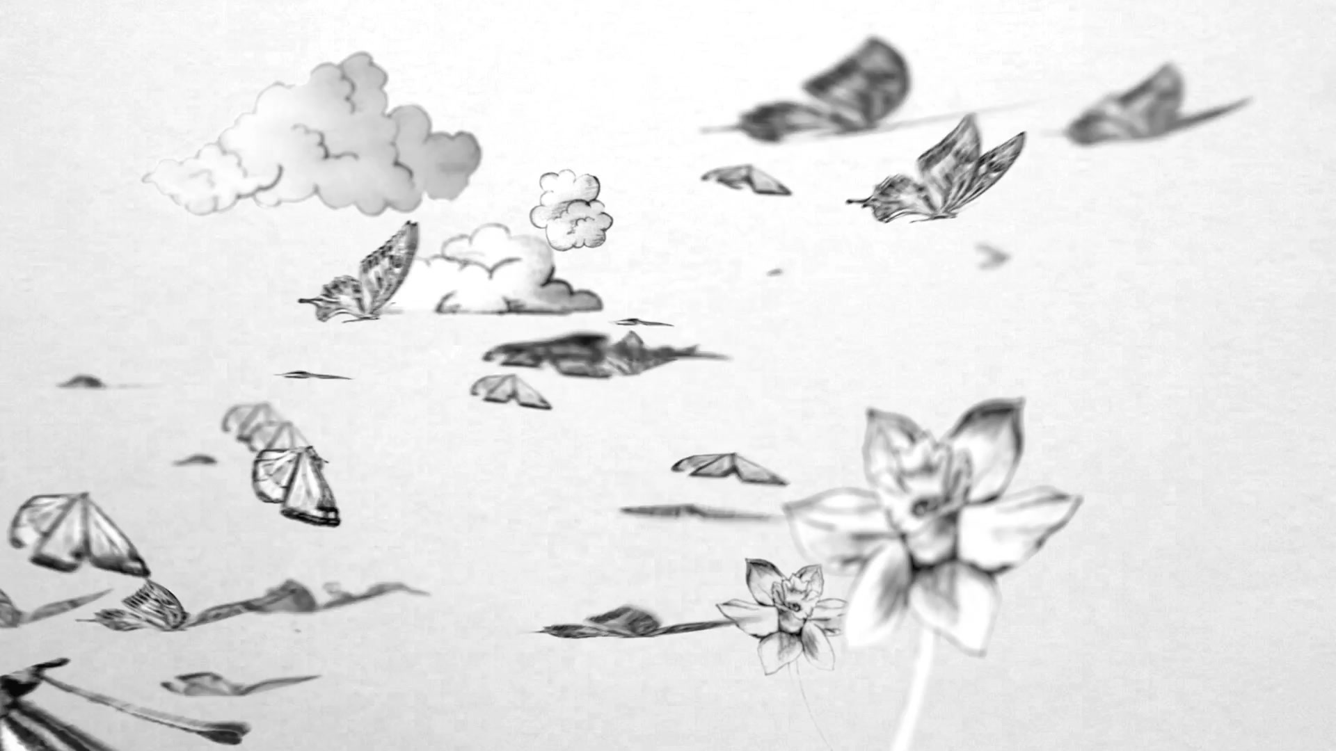 Inspirational Butterflies Logo Reveal Videohive 19927509 After Effects Image 3