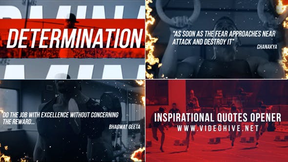 Inspirational Quotes opener - Videohive Download 21207220