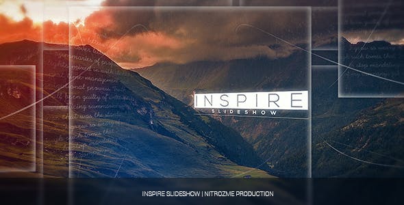 Inspire Slideshow - Download 18377166 Videohive