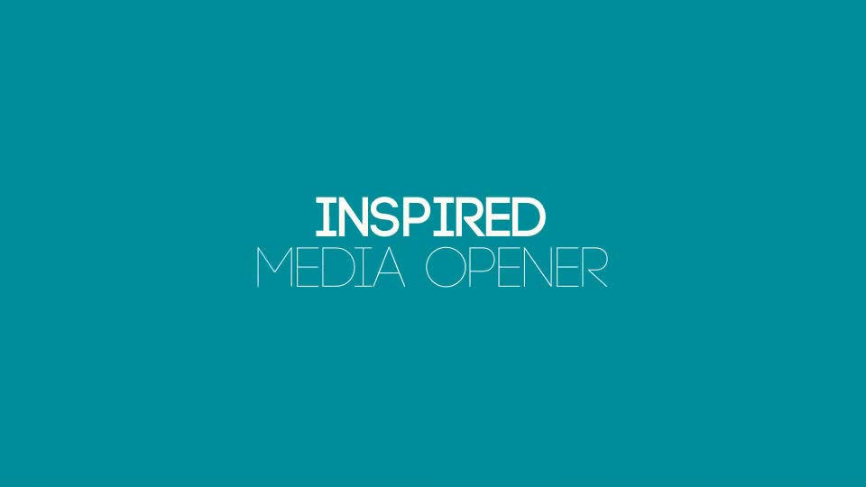 Inspired Media Opener Videohive 14420950 After Effects Image 1