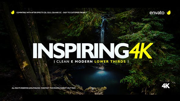 Inspiring Lower Thirds For FCPX - 19710836 Download Videohive
