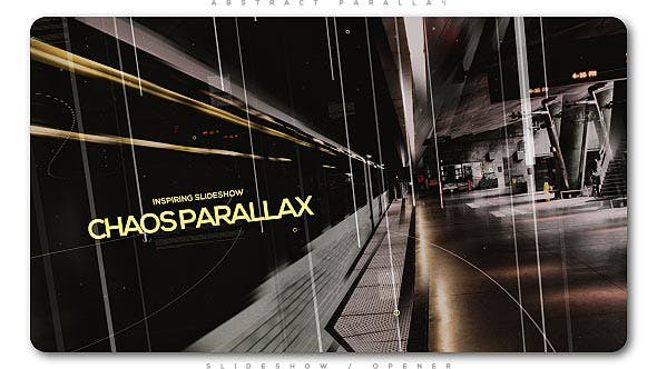 Inspiring Slideshow Chaos Parallax - Videohive Download 20212912