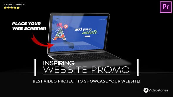 Inspiring Web Promo Website Promotion Premiere Pro - Videohive Download 34030836