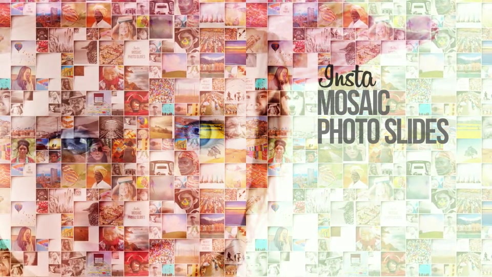 Insta Mosaic Photo Slides - Download Videohive 14068014