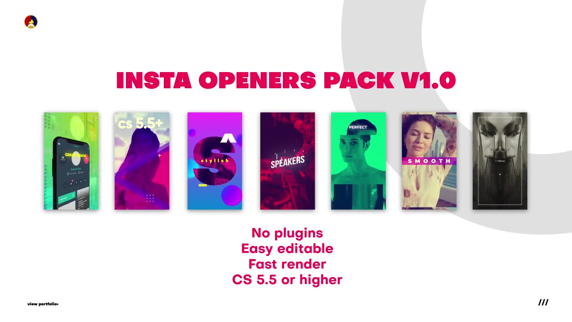 Insta Openers Pack Videohive 22959648 After Effects Image 1