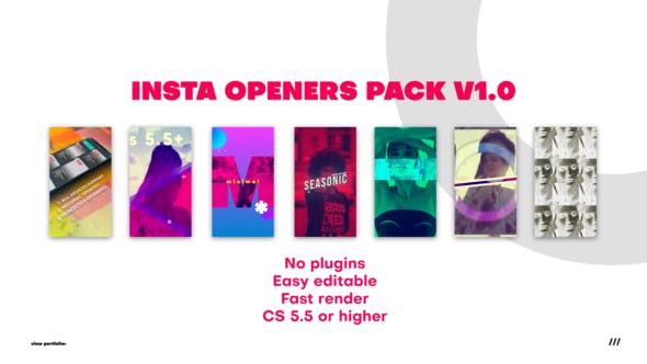 Insta Openers Pack - 22959648 Videohive Download