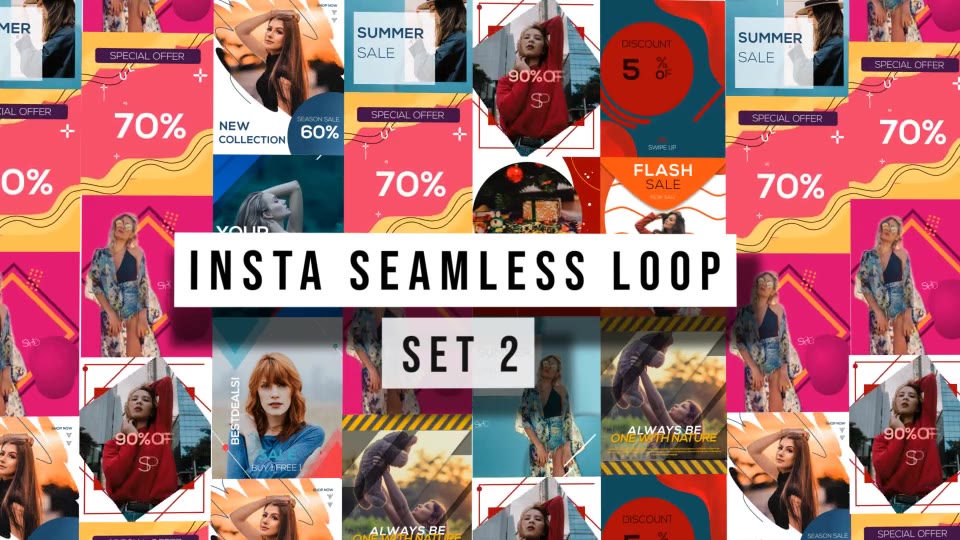 Insta Seamless Loop Set 2 Videohive 25682011 After Effects Image 3
