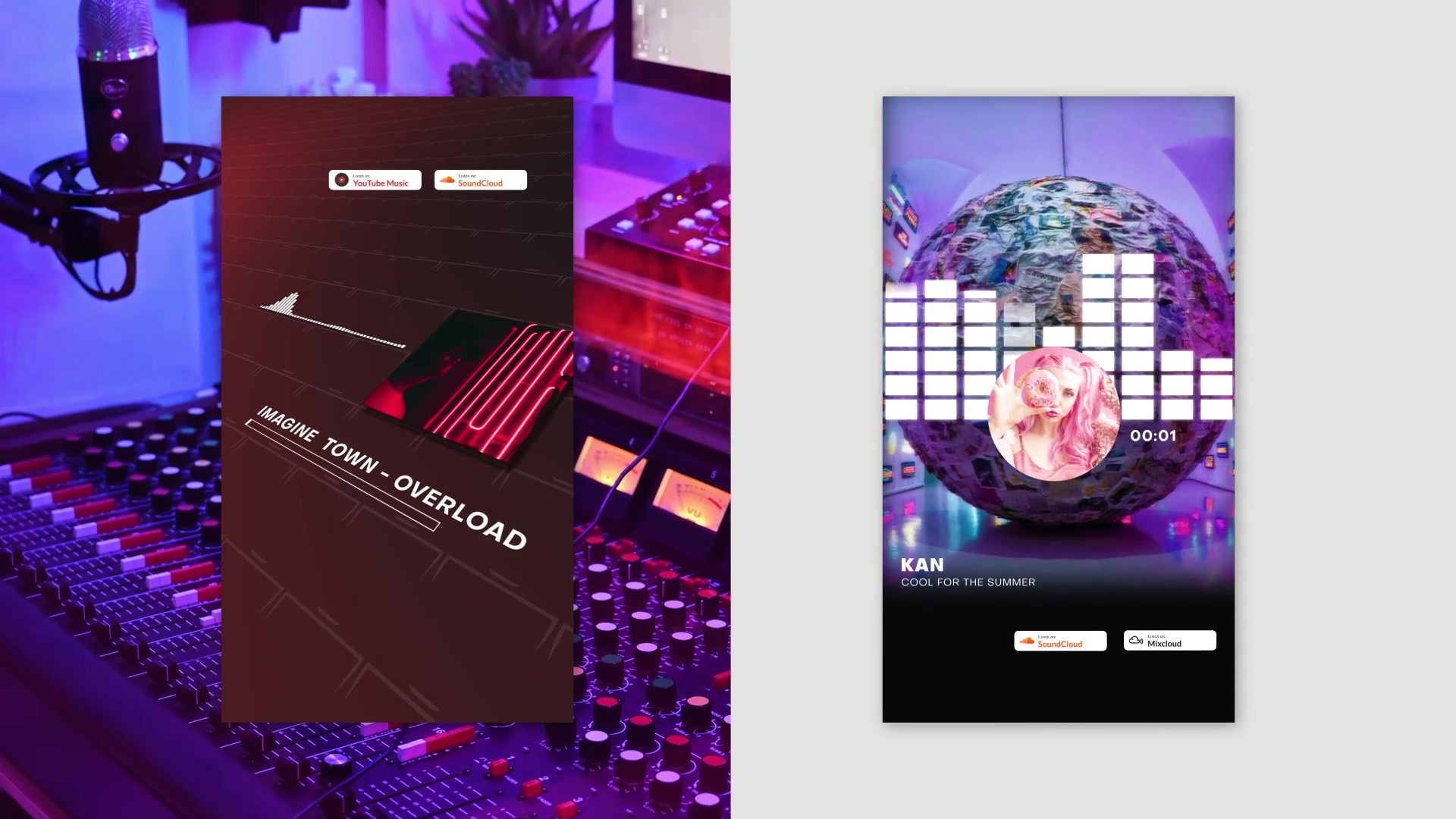 Instagram Audio Visualizers Stories and Posts Videohive 40304498 After Effects Image 5