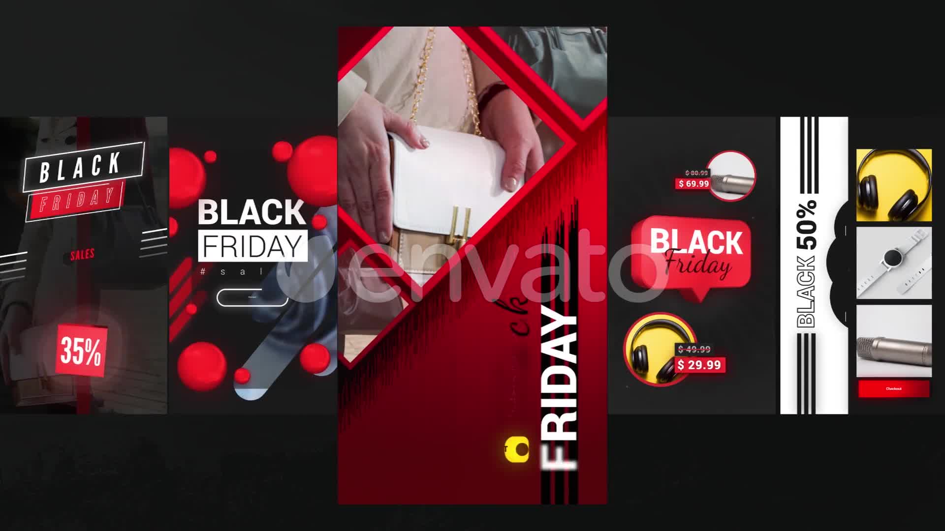 Instagram Black Friday Stories Videohive 29488411 After Effects Image 1