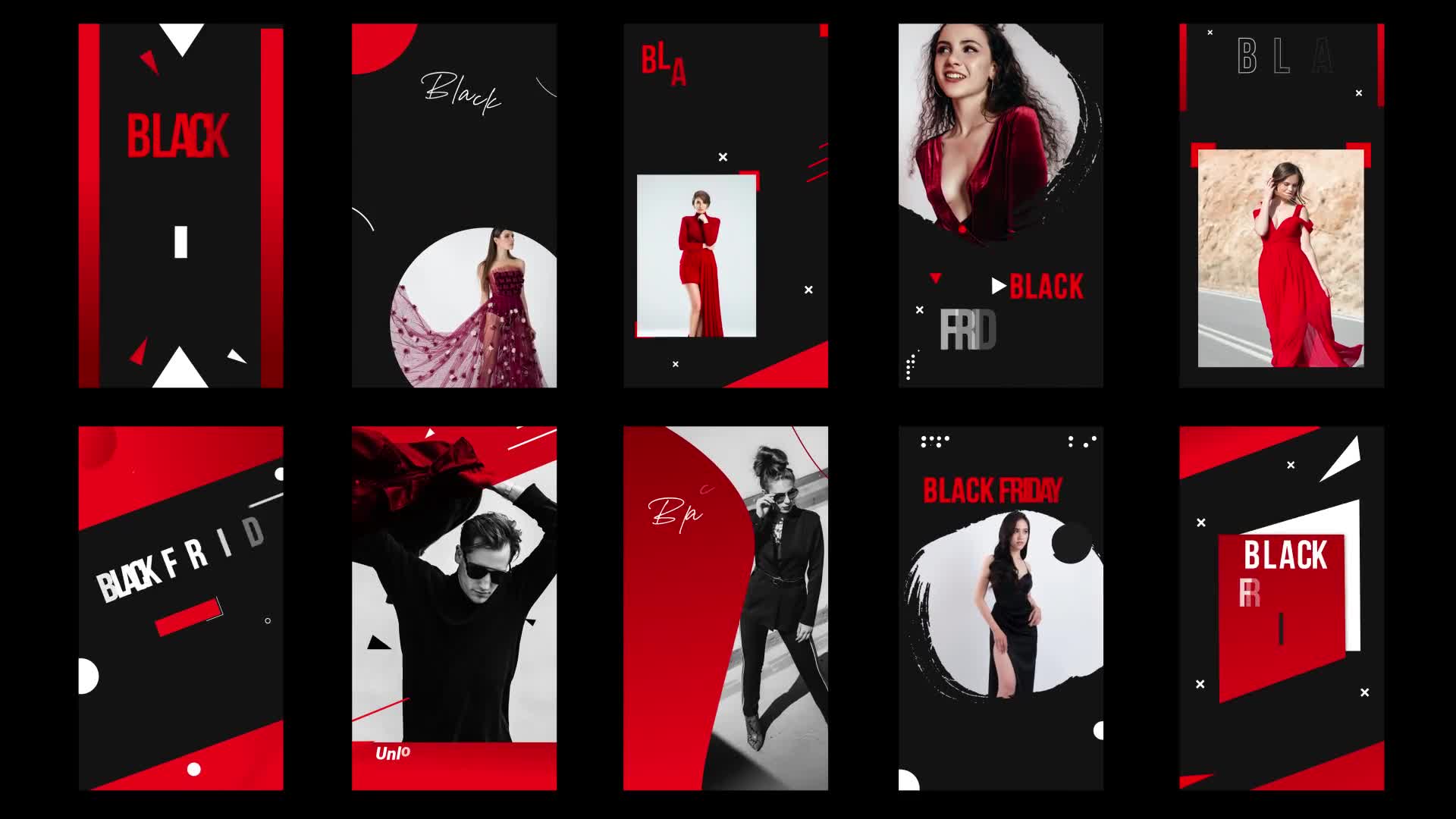 Instagram Black Friday Stories Videohive 34768652 After Effects Image 1