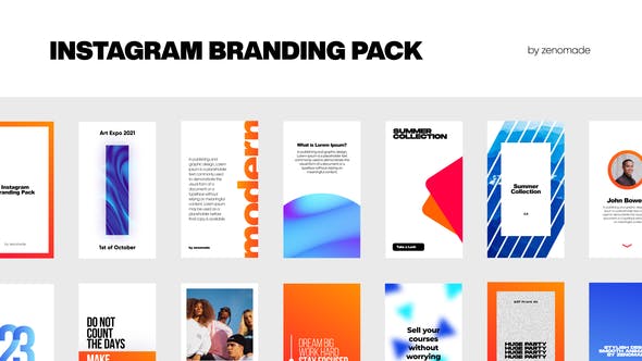 Instagram Branding for Premiere Pro - Videohive Download 32694255