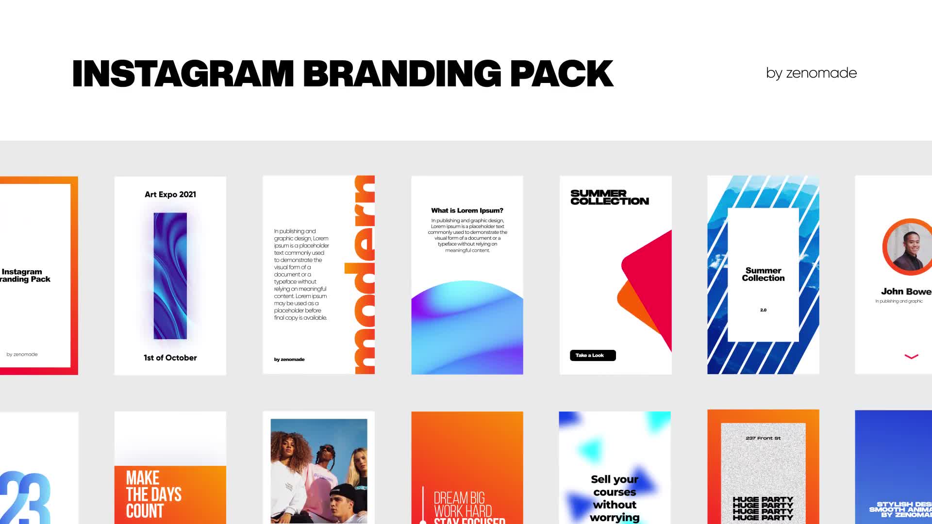 Instagram Branding Pack Videohive 32651897 After Effects Image 1