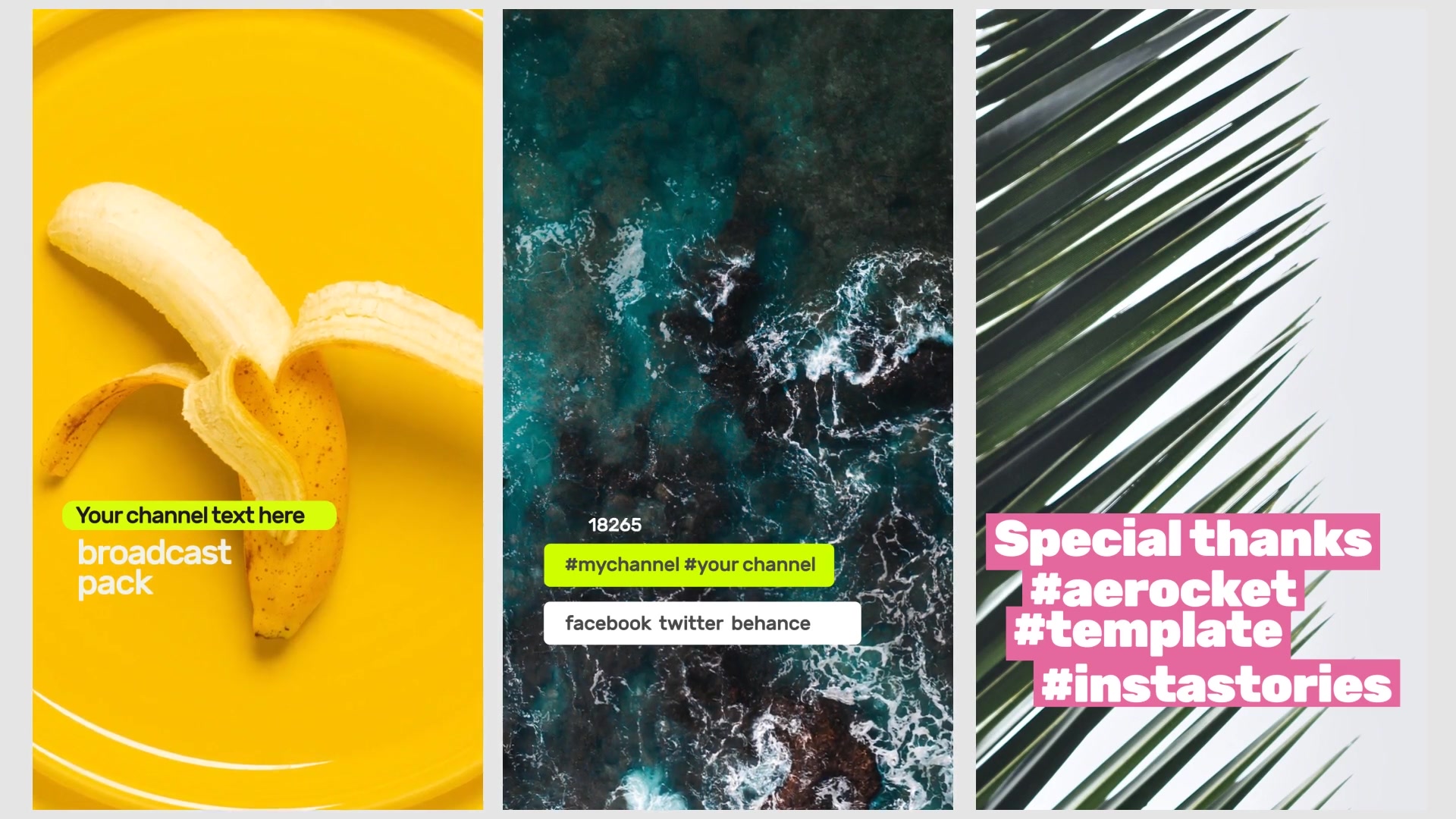 Instagram bundle Motion Titles library Videohive 24642603 After Effects Image 8