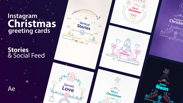 Instagram Christmas - Download Videohive 22863047