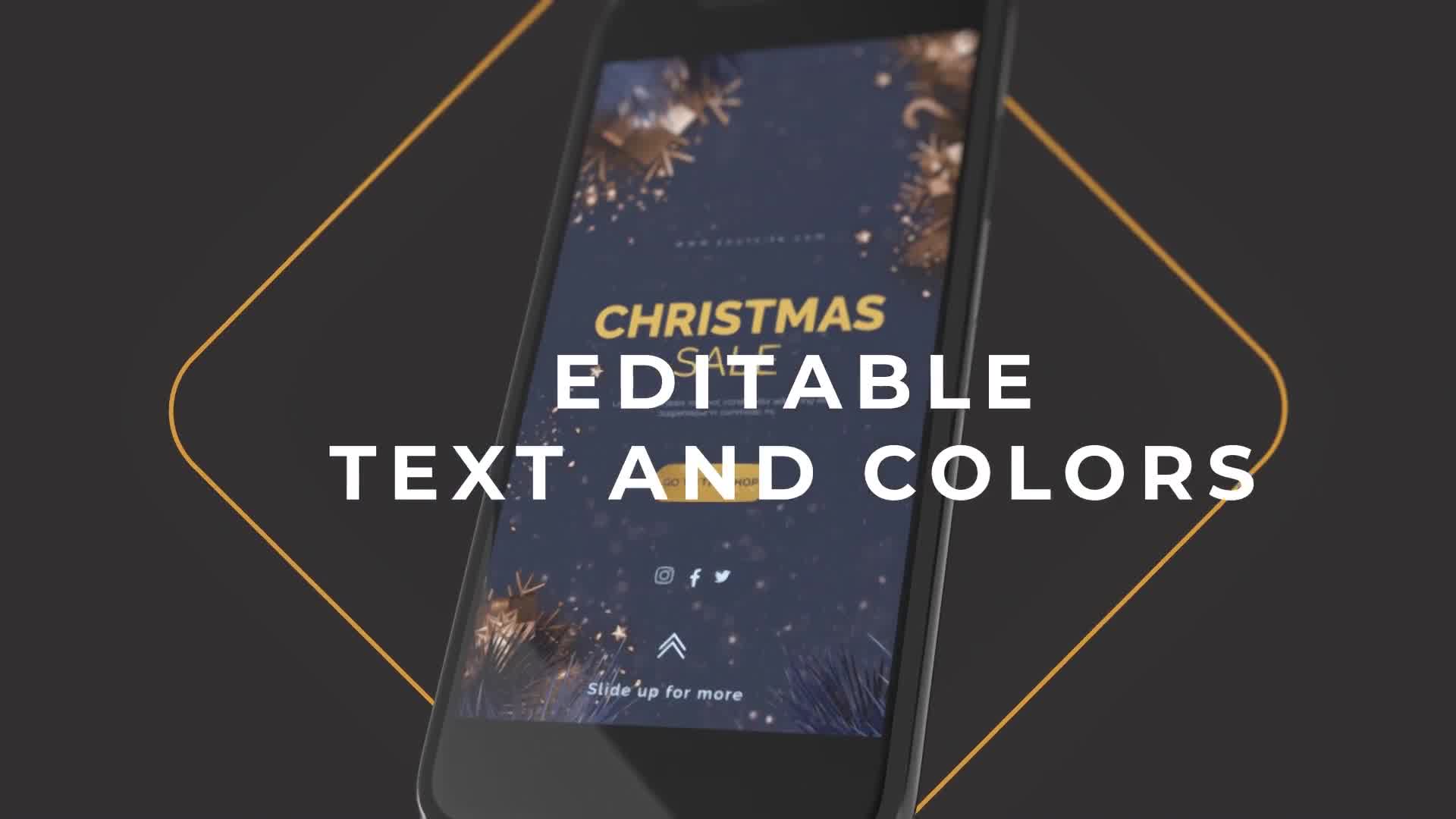 Instagram Christmas Sale for Business Videohive 29659638 After Effects Image 10