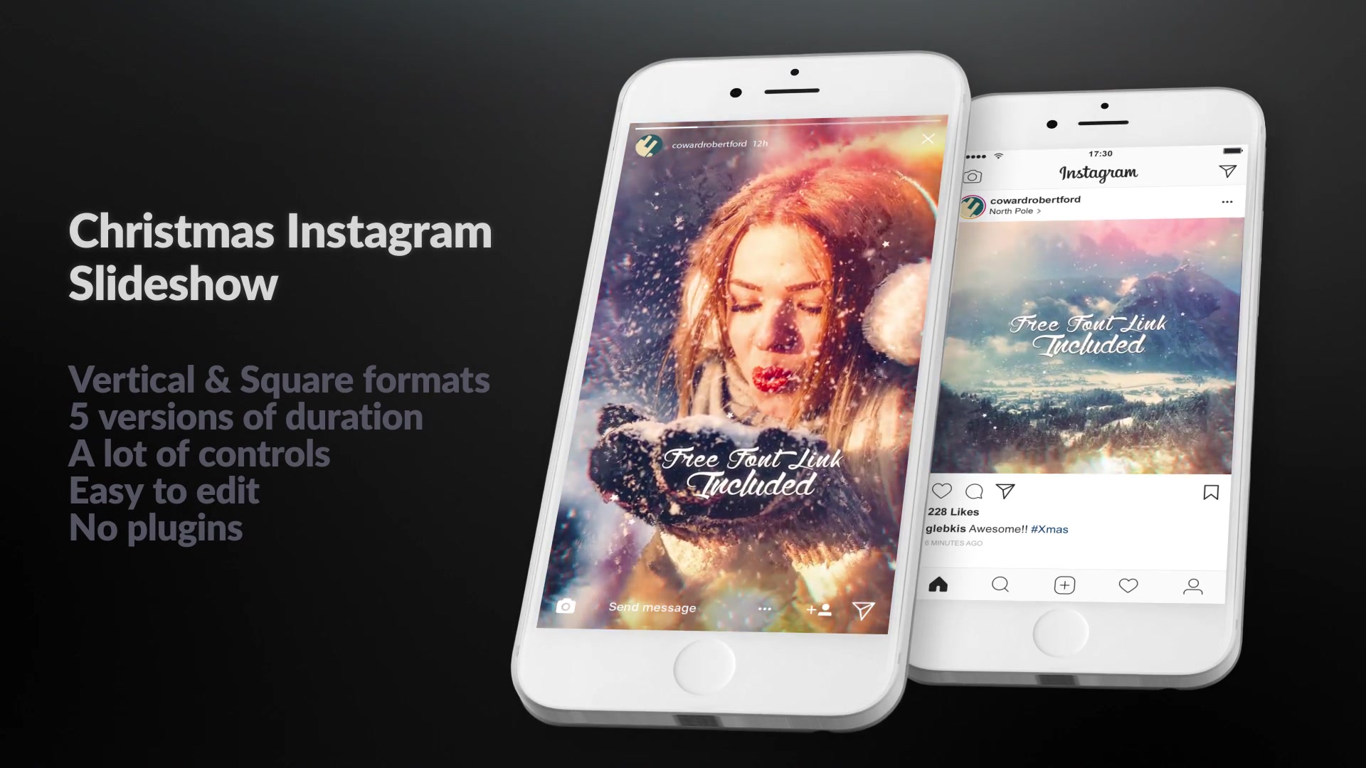 Instagram Christmas Slideshow Videohive 22846427 After Effects Image 6