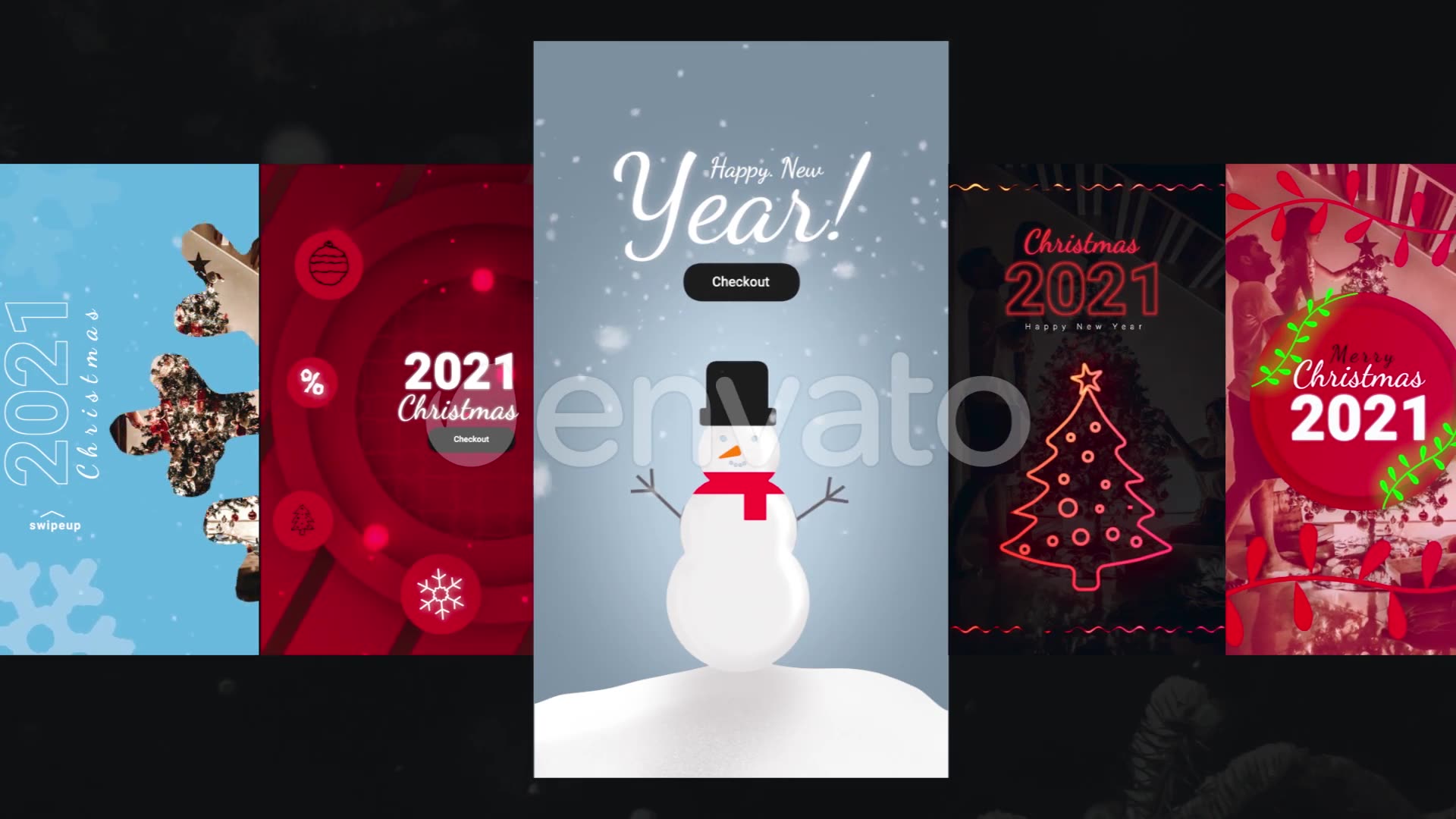 Instagram Christmas Stories Videohive 29747877 Apple Motion Image 11