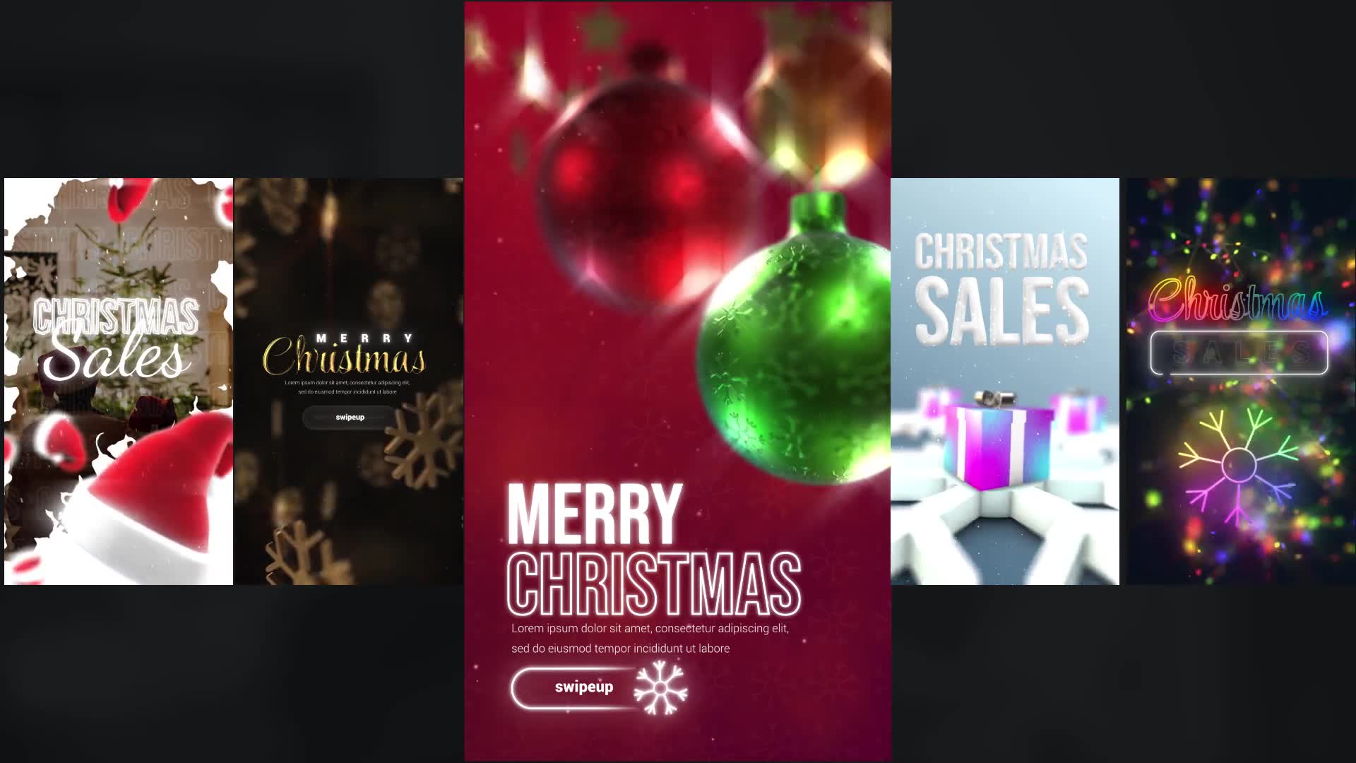 Instagram Christmas Stories Pack Videohive 35002581 After Effects Image 2
