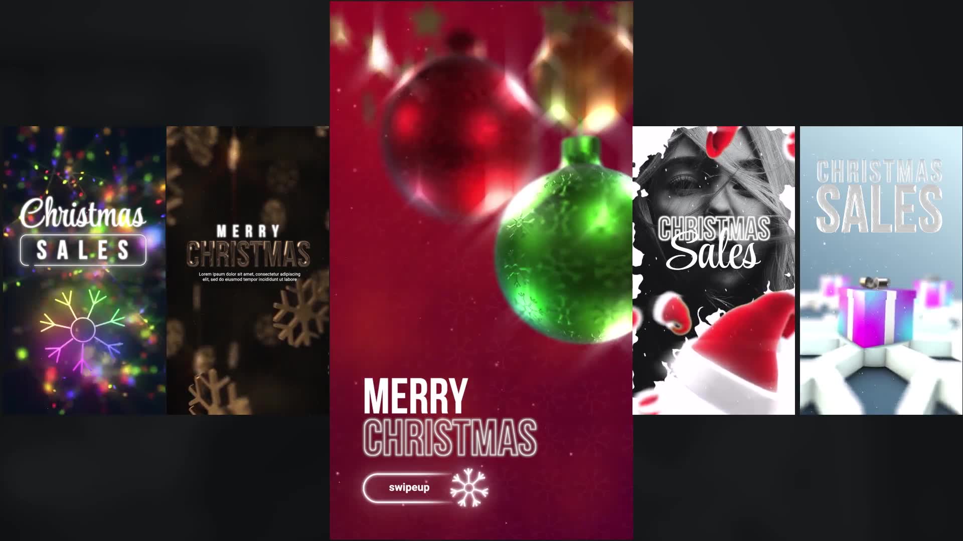 Instagram Christmas Stories Pack Videohive 35073477 Apple Motion Image 2