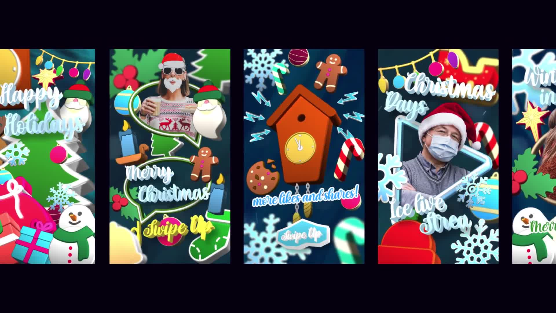 Instagram Christmas Toys Videohive 35107558 After Effects Image 10