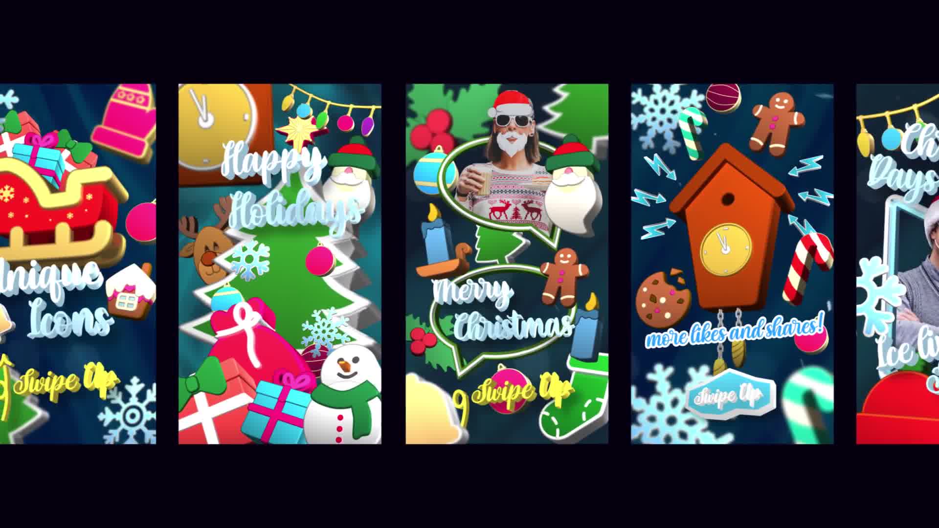 Instagram Christmas Toys Videohive 35107558 After Effects Image 11