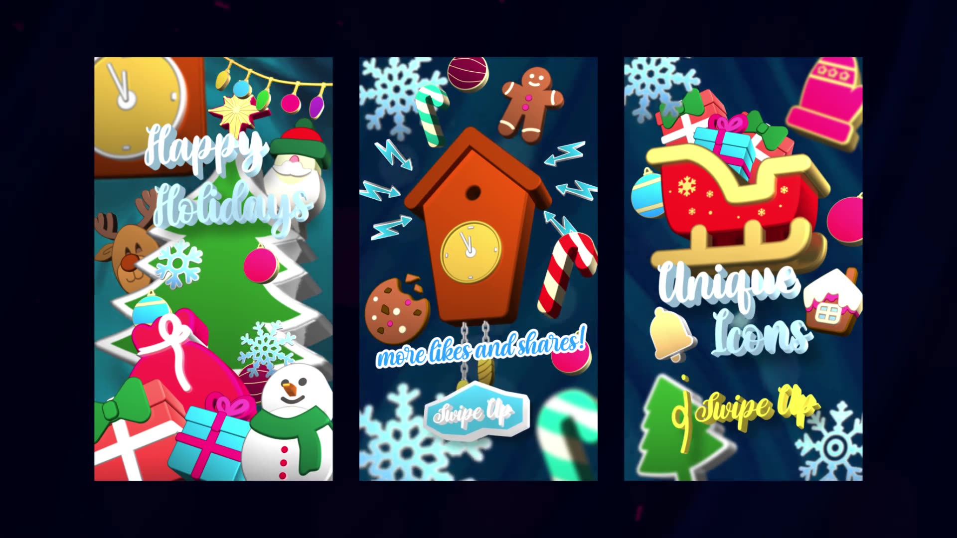 Instagram Christmas Toys Videohive 35107558 After Effects Image 7