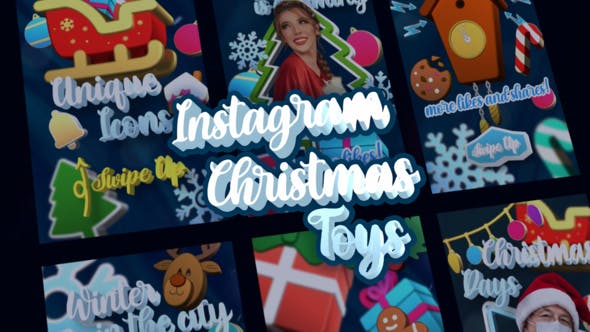 Instagram Christmas Toys - Download 35107558 Videohive