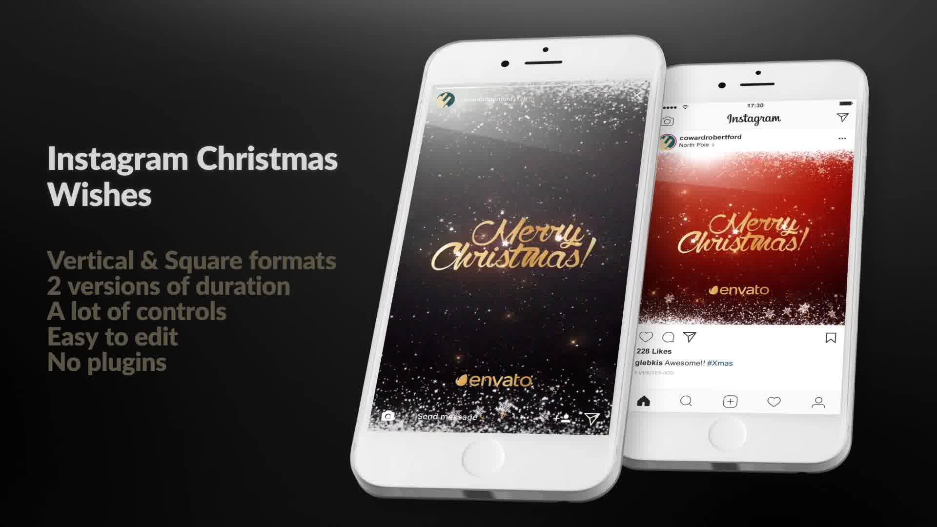 Instagram Christmas Wishes Videohive 22809980 After Effects Image 11