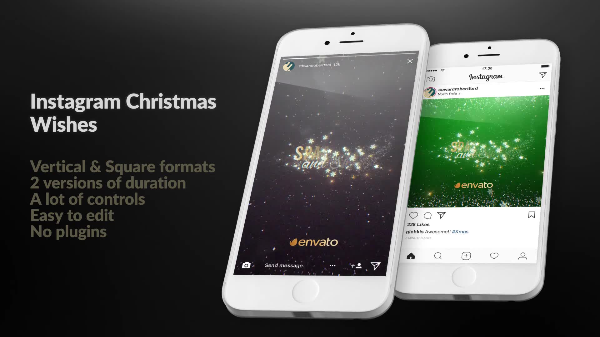 Instagram Christmas Wishes Videohive 22809980 After Effects Image 2