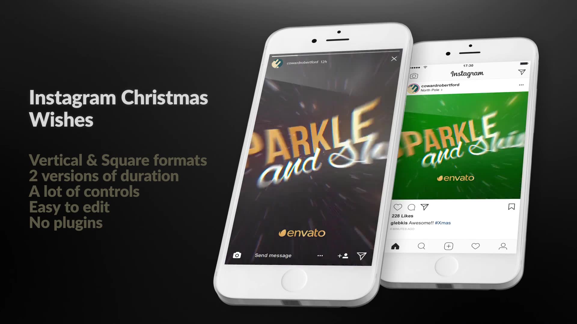 Instagram Christmas Wishes Videohive 22809980 After Effects Image 3