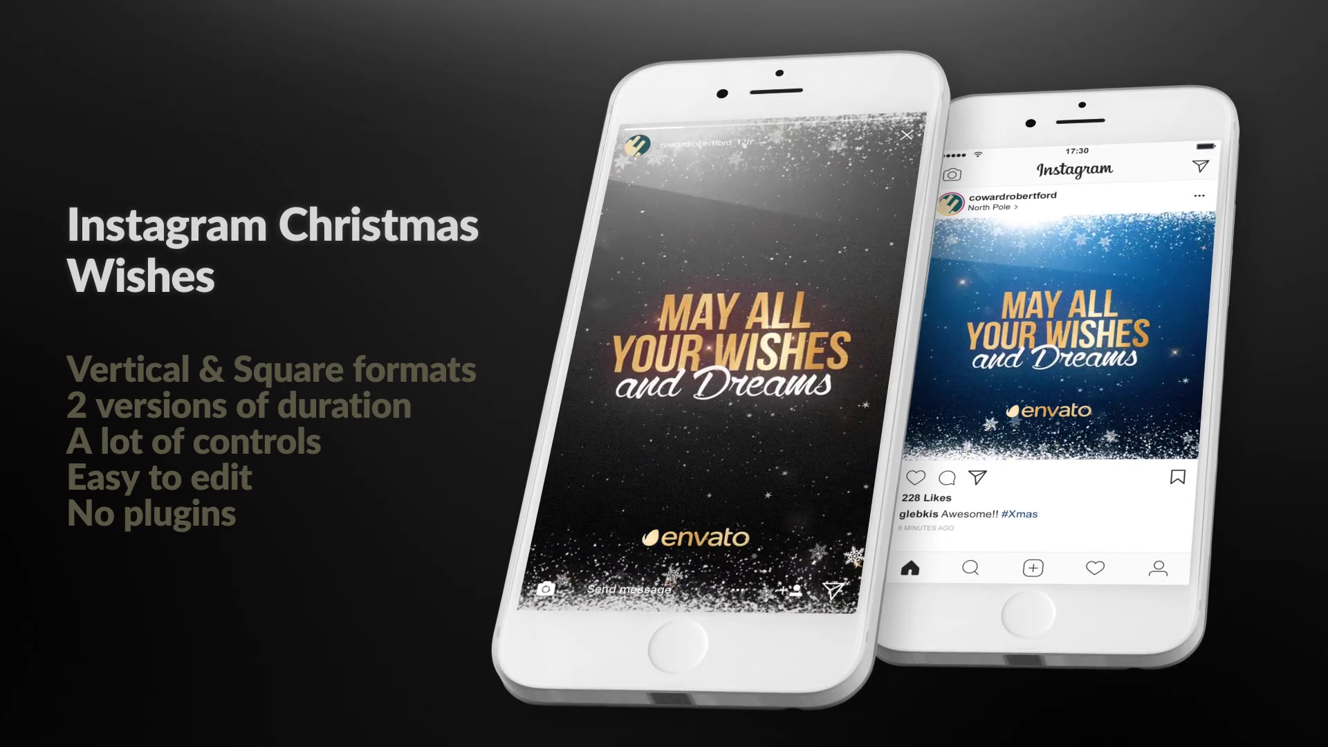 Instagram Christmas Wishes Videohive 22809980 After Effects Image 4