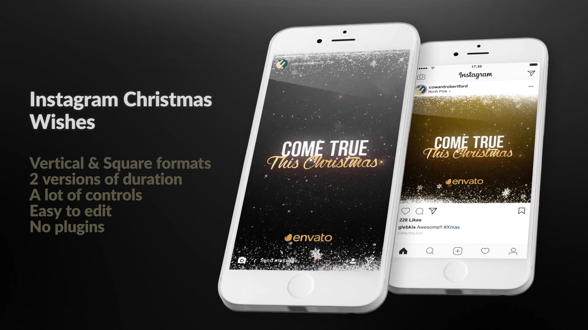 Instagram Christmas Wishes Videohive 22809980 After Effects Image 5