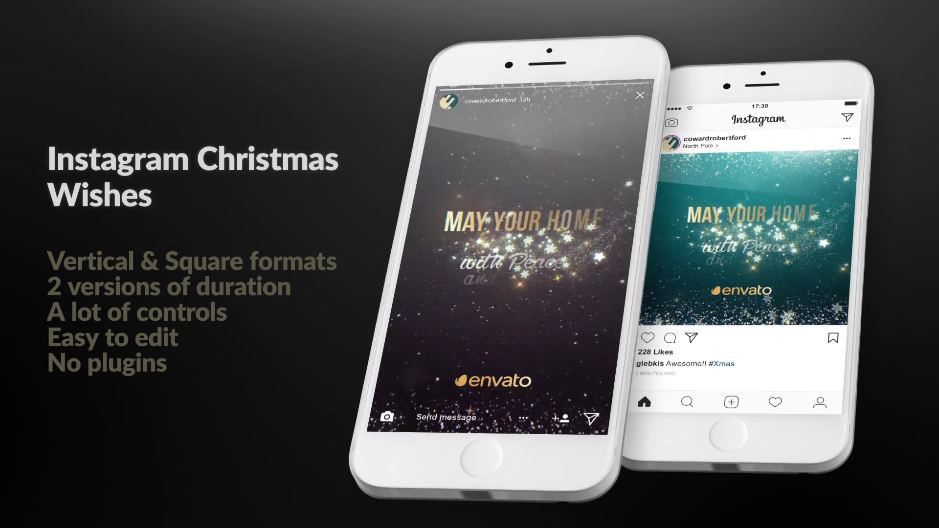 Instagram Christmas Wishes Videohive 22809980 After Effects Image 7