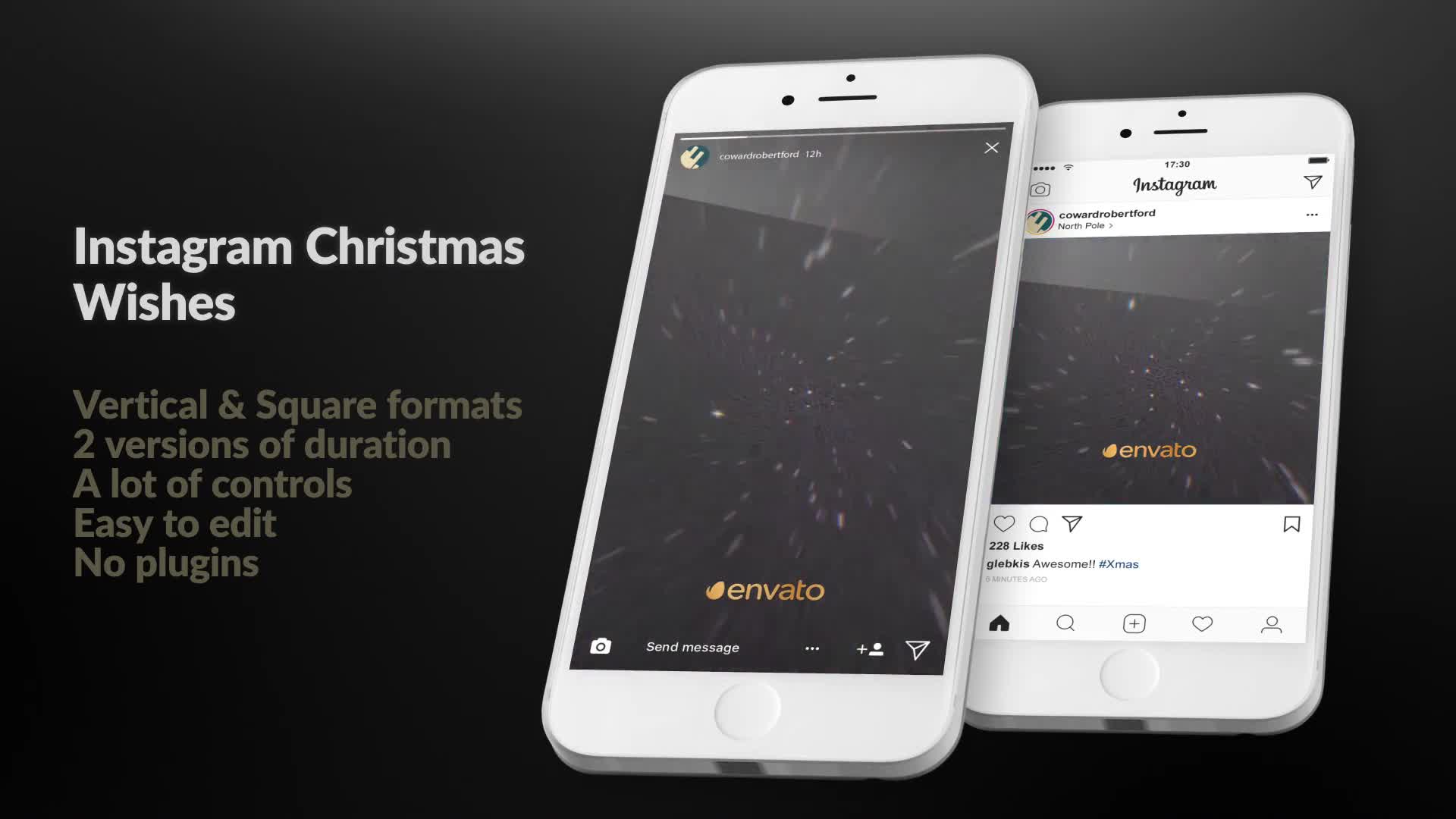 Instagram Christmas Wishes Videohive 22809980 After Effects Image 8