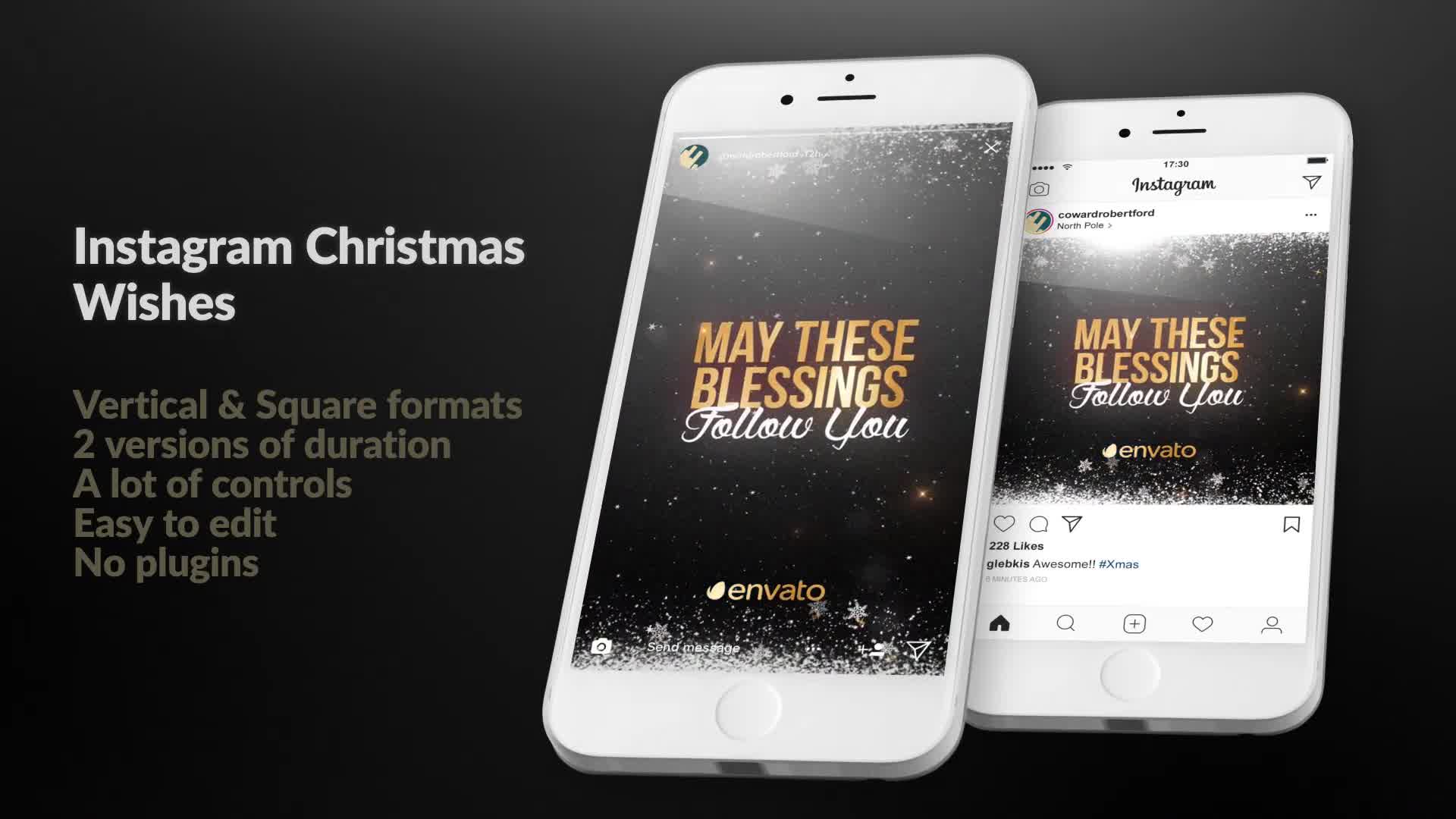 Instagram Christmas Wishes Videohive 22809980 After Effects Image 9