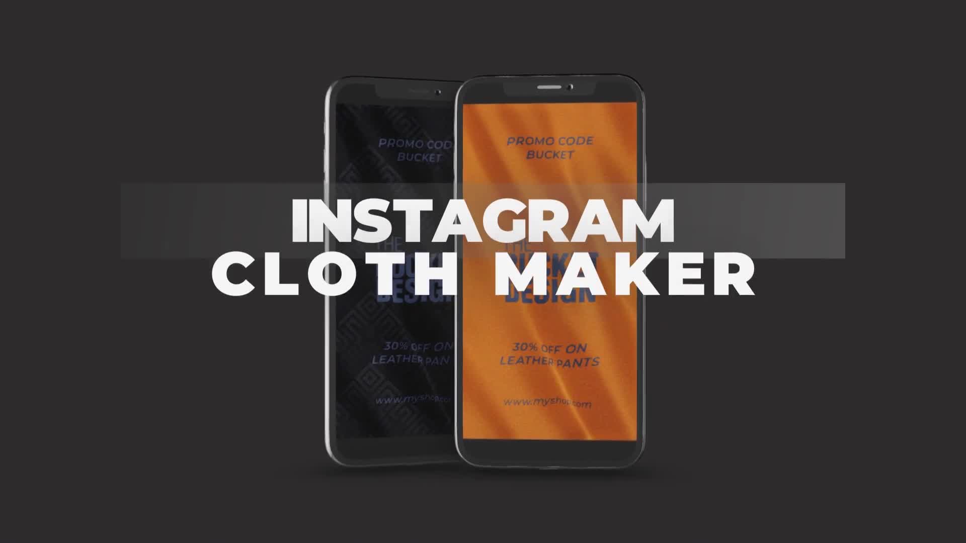 Instagram Cloth Maker Videohive 29504935 After Effects Image 1
