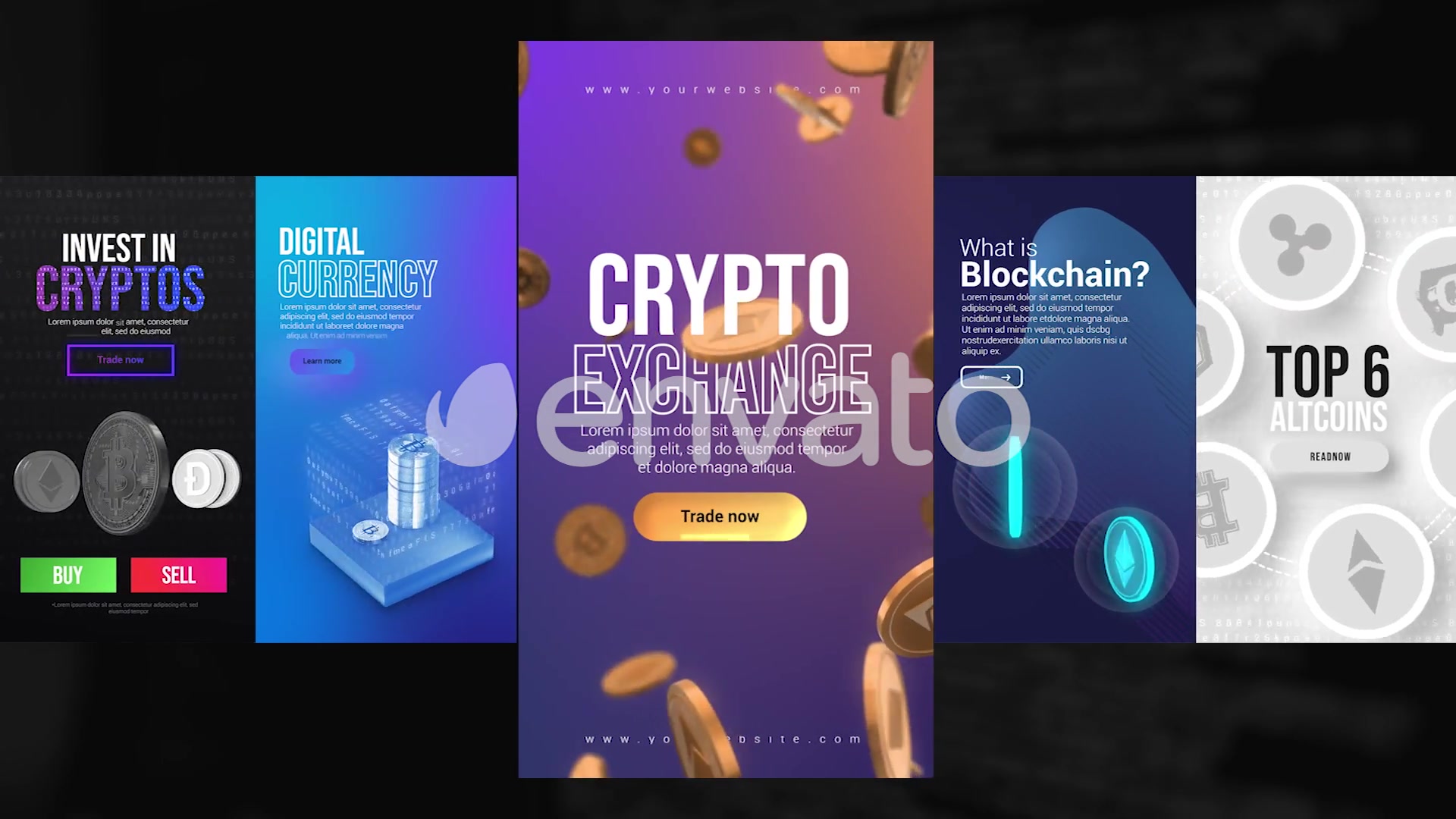 Instagram Crypto Stories Videohive 31886879 After Effects Image 10