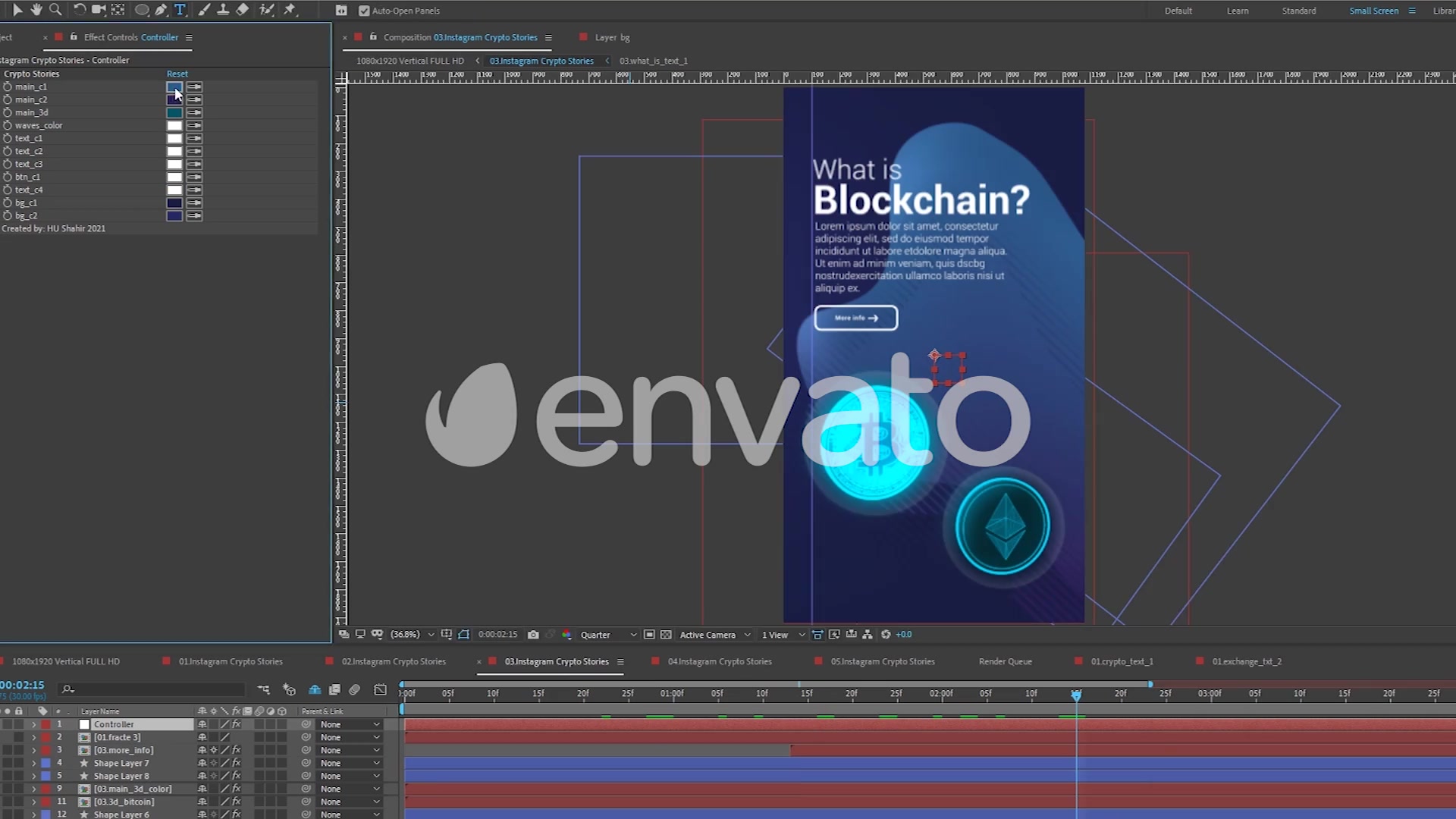 Instagram Crypto Stories Videohive 31886879 After Effects Image 9