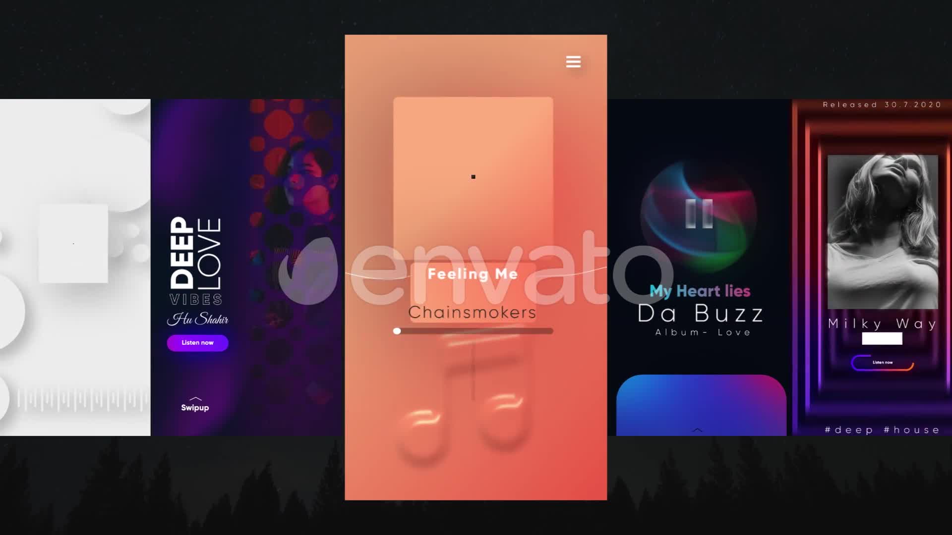 Instagram Dynamic Music Stories Videohive 27968168 Premiere Pro Image 1
