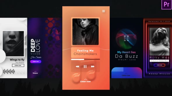 Instagram Dynamic Music Stories - Videohive 27968168 Download