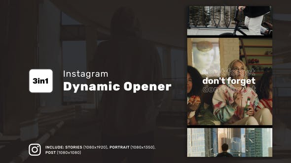 Instagram Dynamic Opener - Videohive 37179594 Download