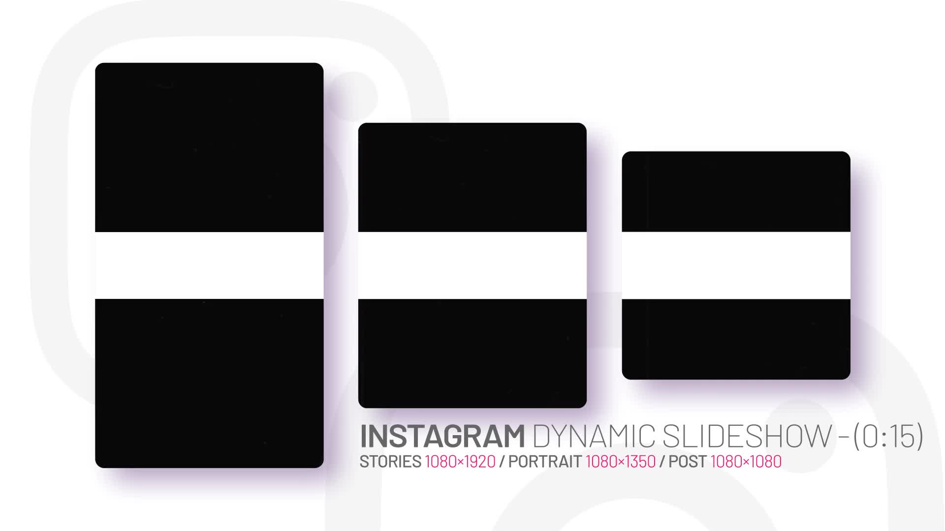 Instagram Dynamic Slideshow Videohive 34347903 After Effects Image 1