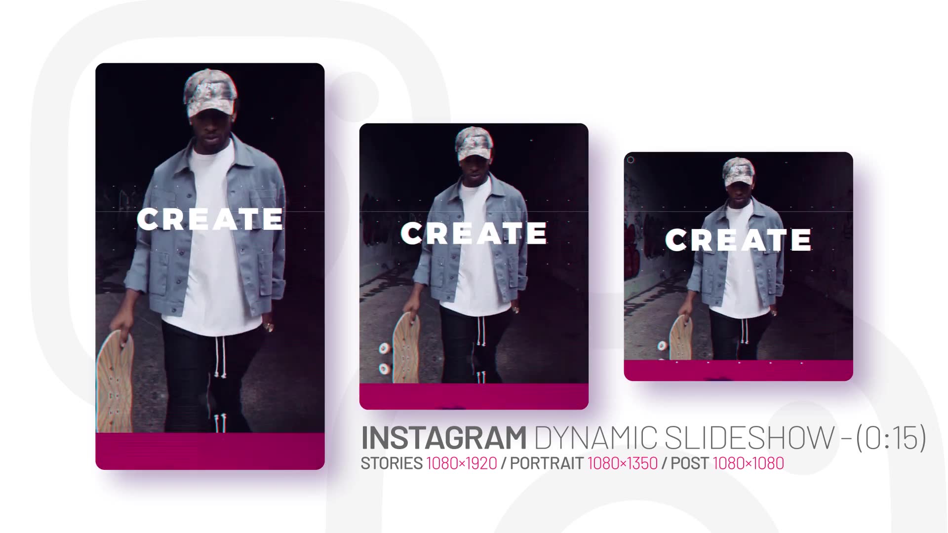 Instagram Dynamic Slideshow Videohive 34347903 After Effects Image 3