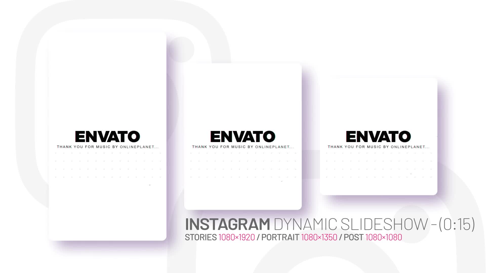 Instagram Dynamic Slideshow Videohive 34347903 After Effects Image 7