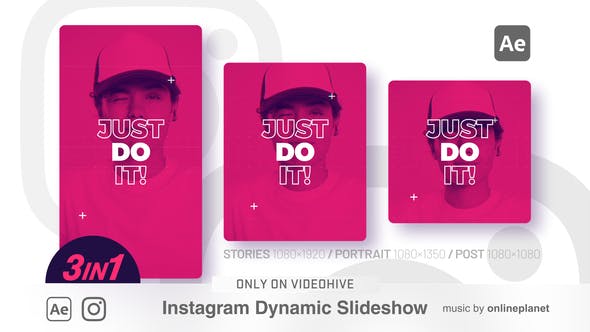 Instagram Dynamic Slideshow - Videohive Download 34347903