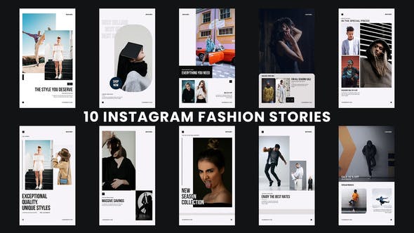 Instagram Fashion Stories V2 - Videohive Download 39460035