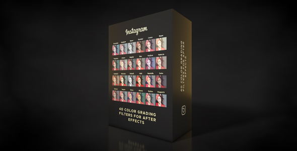 Instagram Filter | 40 Color Grading Presets - Download Videohive 19513983