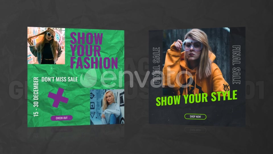 Instagram Grunge Posts Vol.01 Videohive 29772384 After Effects Image 12