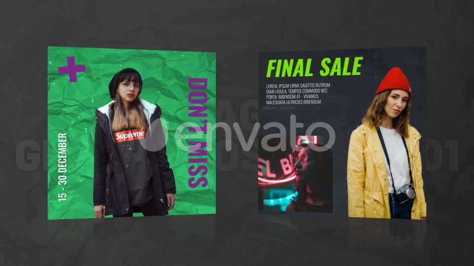Instagram Grunge Posts Vol.01 Videohive 29772384 After Effects Image 4