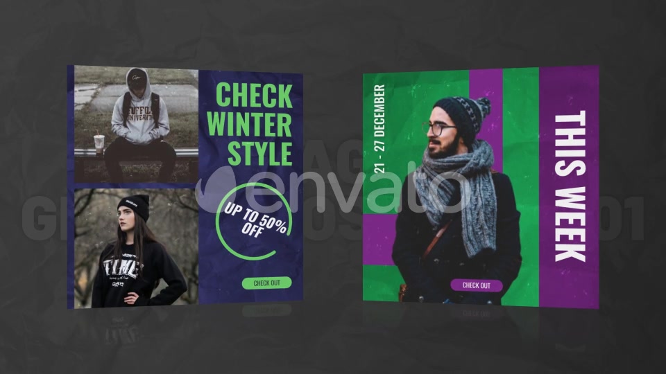 Instagram Grunge Posts Vol.01 Videohive 29772384 After Effects Image 7